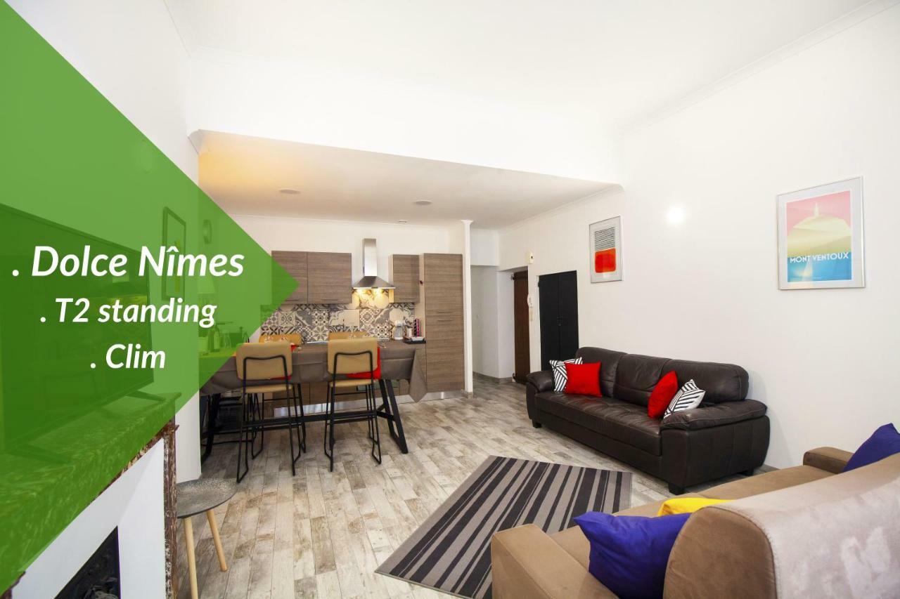*Dolce Nimes - T2 Standing - Clim * Apartment ภายนอก รูปภาพ